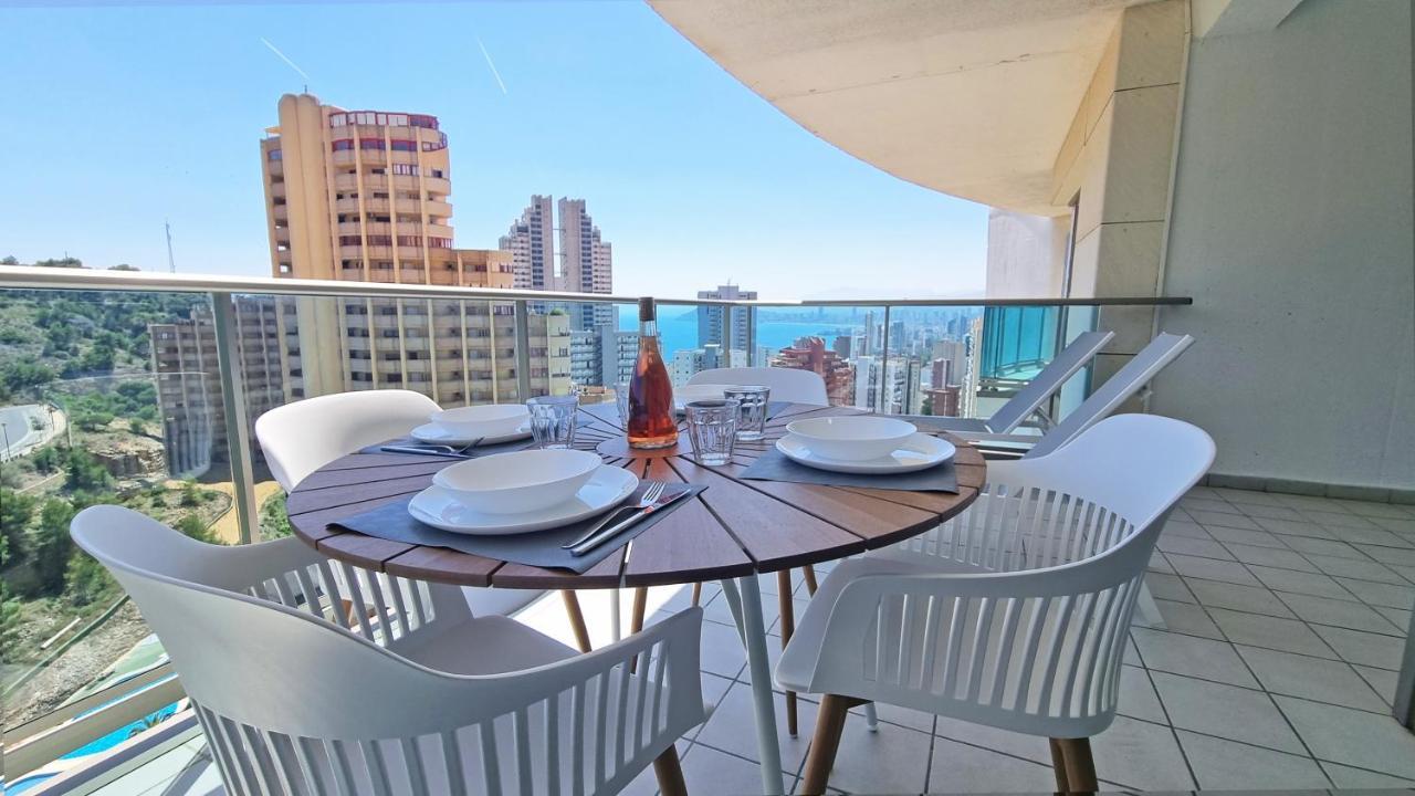 Skyline 9 Apartamento De 2 Dormitorios Soleado Con Terraza Privada Benidorm Exterior foto